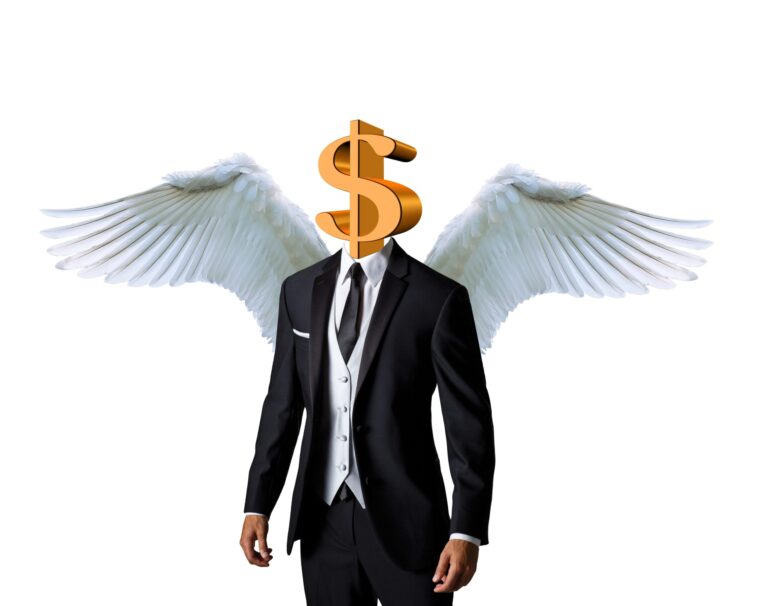 business angel, dollar, money