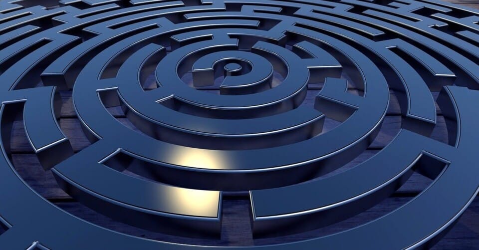 labyrinth, puzzle, maze, target, away, conception, confusion, search, solution, unsolvable, blind alley, rendering, 3d, labyrinth, puzzle, puzzle, maze, maze, maze, maze, maze, target, search